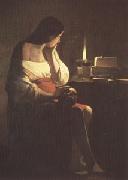 The Magdalen with the Nightlight (mk05) LA TOUR, Georges de